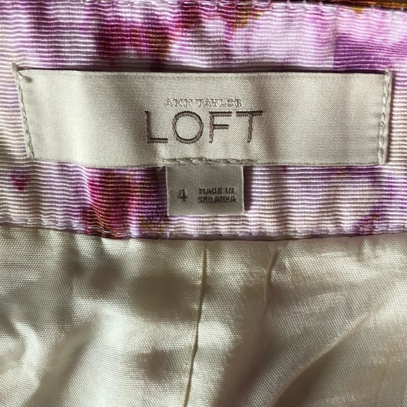 Ann Taylor Loft colorful skirt. - Picture 3 of 3
